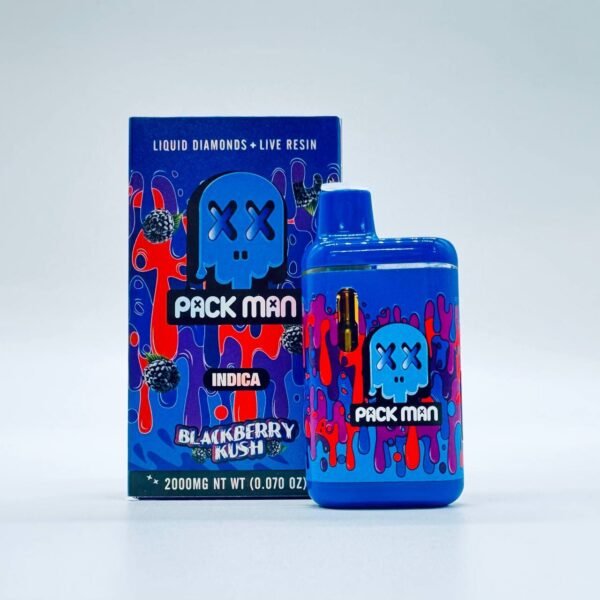 Packman Blackberry Kush 2g – Premium THC Flower for Relaxation